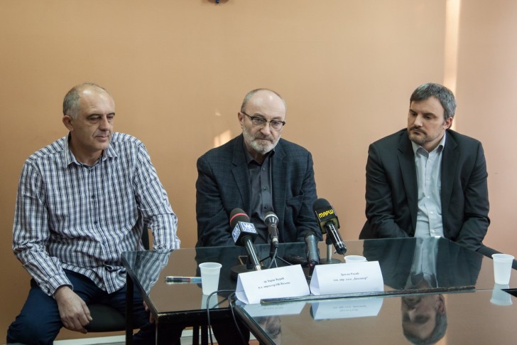 Zoran Đurić, Dragan Rokić i Branko Martinović 