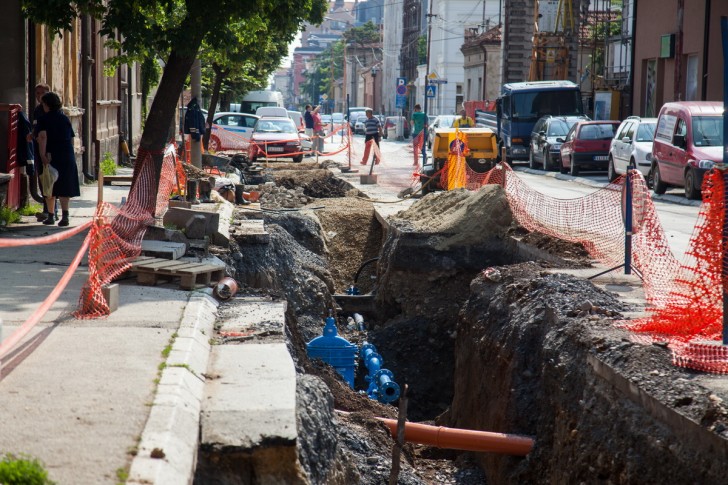 Radovi na vodovodnoj mreži u Pantićevoj ulici