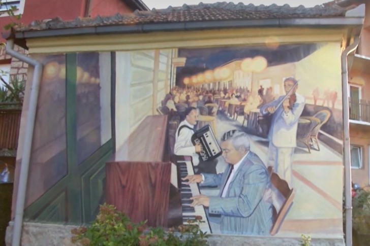 Mural - bairski muzičari