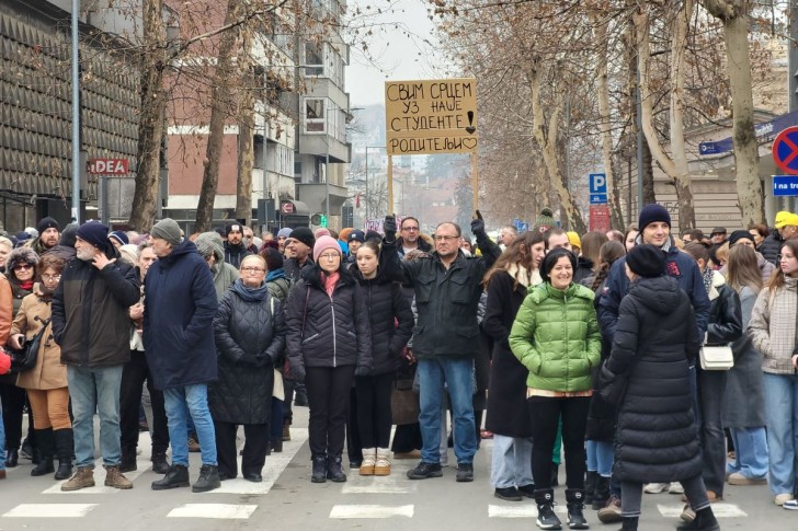 15 minuta tišine u Valjevu