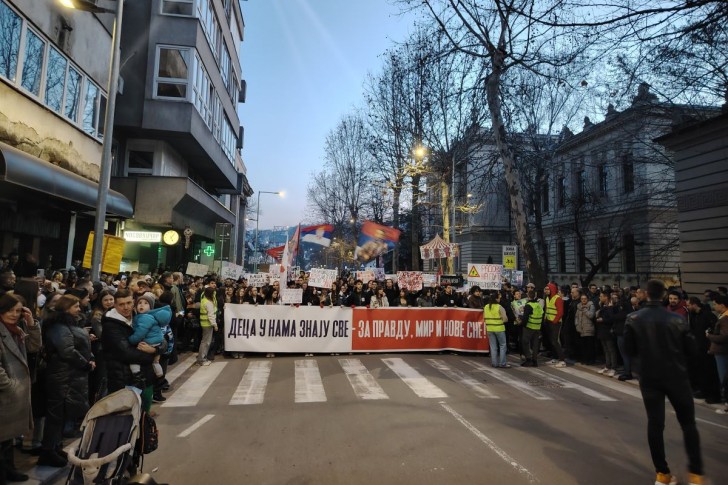 Protest u Valjevu