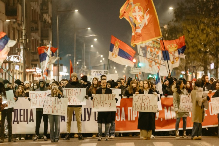 Protestba šetnja u Valjevu