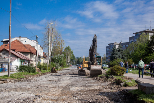 Radovi u Uzun Mirkovoj (foto: Đorđe Đoković)