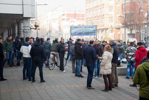 Protest ugostitelja (foto: Đorđe Đoković)