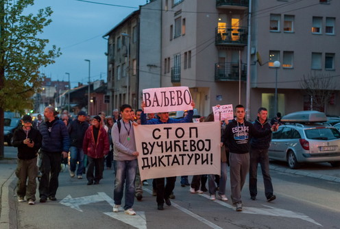 Protest protiv diktature (foto: Đorđe Đoković)