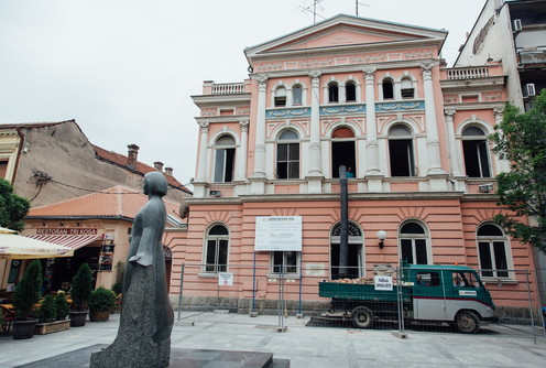 Rekonstrukcija zdanja na Desankinom vencu (2017.) (foto: Đorđe Đoković)