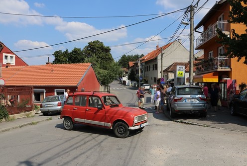 Protest na raskrsnici (foto: Kolubarske.rs)