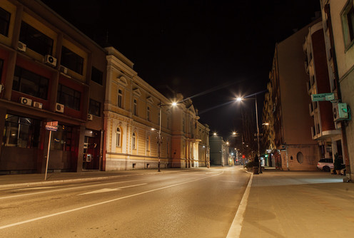 Valjevo u vreme vanrednog stanja (foto: Đorđe Đoković)