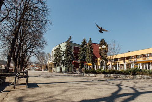 Valjevo u vreme vanrednog stanja (foto: Đorđe Đoković)