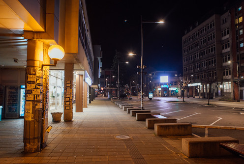 Policijski čas u Valjevu (foto: Đorđe Đoković)