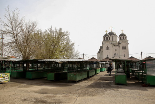 Zelena pijaca (vanredno stanje) (foto: Đorđe Đoković)