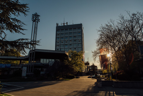 Valjevo (policijski čas, april 2020.) (foto: Đorđe Đoković)