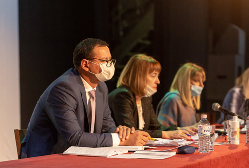 Viktor Mićić, Snežana Rakić i Branka Rosić (foto: Đorđe Đoković)