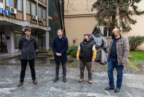 Lokalni front Valjevo (konferencija za novinare) (foto: DjordjeDjokovic)