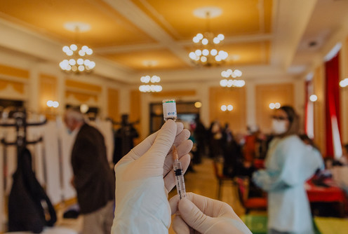 Vakcinacija u Grand hotelu (foto: DjordjeDjokovic)