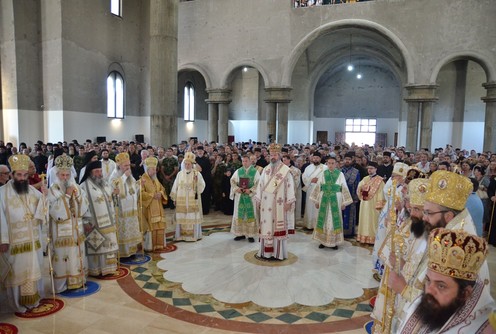 Ustoličenje episkopa valjevskog Isihija (foto: Eparhija valjevska)