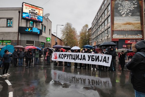 I Valjevo zastalo na 15 minuta (foto: Kolubarske.rs)