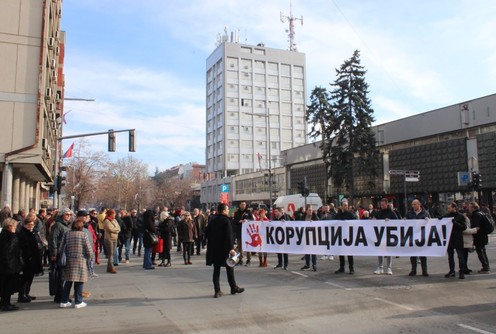 Akcija 15 minuta za 15 života (foto: Kolubarske.rs)