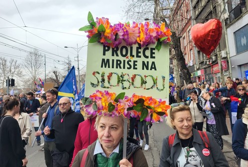 Protest 15.  za 15 u Beogradu (foto: Kolubarske.rs)