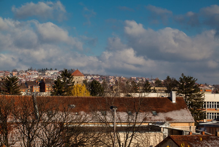 Prvi sneg na krovovima (foto: Đorđe Đoković)