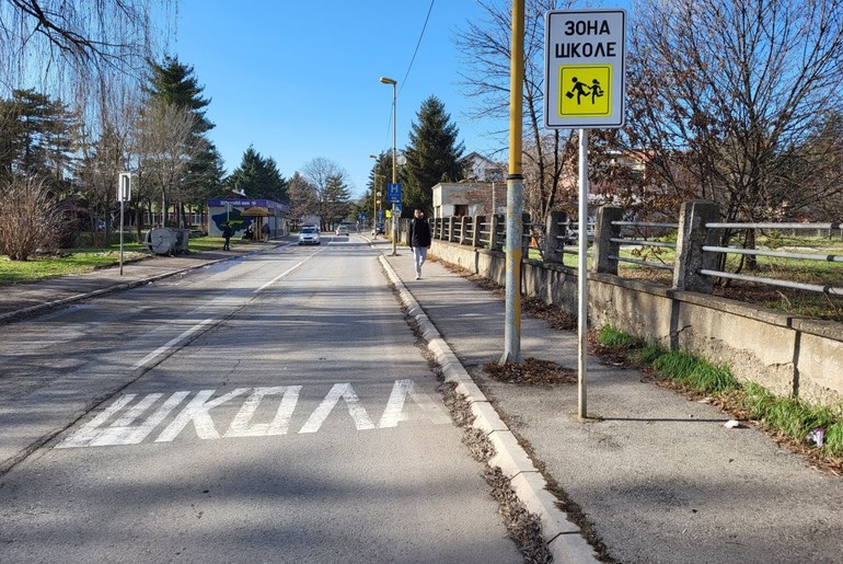 Zona škole (foto: Kolubarske.rs)