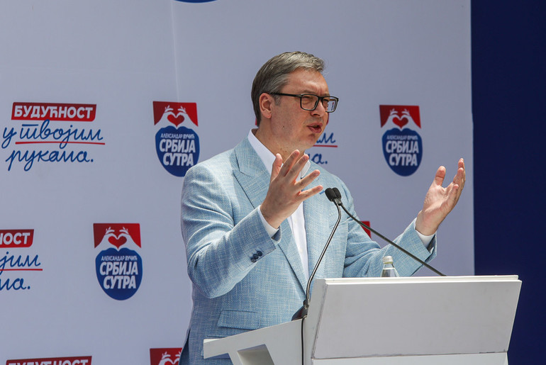 Aleksandar Vučić (foto: Đorđe Đoković)