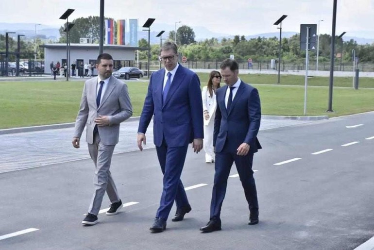 Mali, Vučuć, Gojković (foto: GrO SNS)