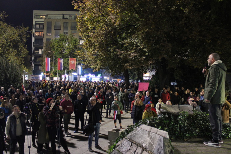 Skup protiv Rio Tinta (foto: Slobodan Ćirić)