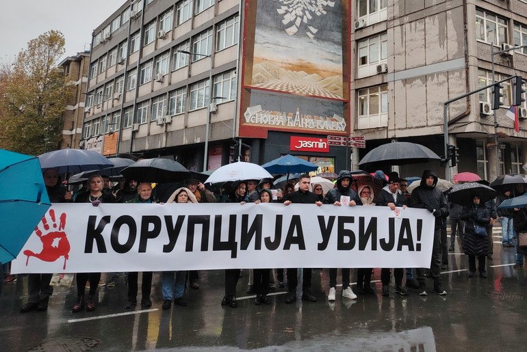 I Valjevo zastalo na 15 minuta (foto: Kolubarske.rs)