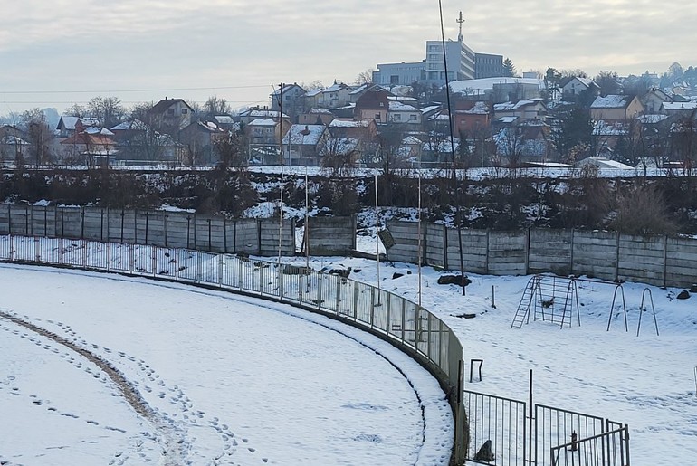 Crkvište u okviru stadiona (foto: Kolubarske.rs)