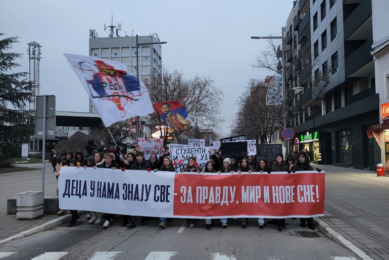 Protestna šetnja (foto: Kolubarske.rs)