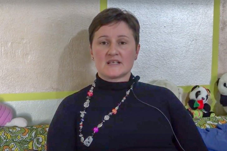Katarina Milićević (skrinšot film Nevidljiva deca)