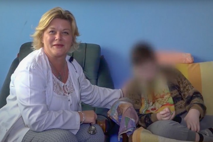 Branka Antić (skrinšot film Nevidljiva deca)